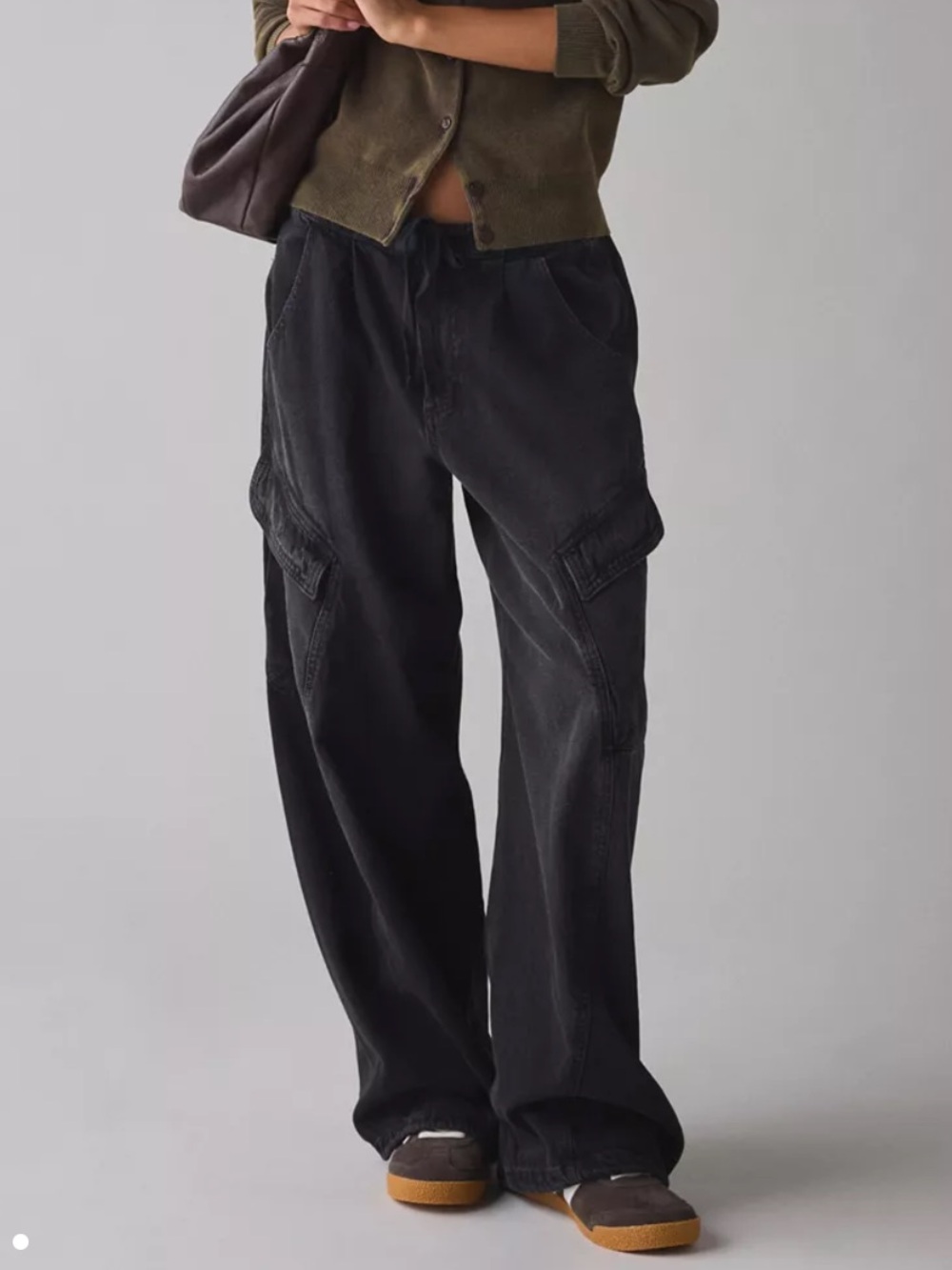 NWT BDG Denim Station Wide-Leg Cargo Pants